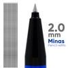 Starplast Retractable Mechanical Pencil + Leads Graphite Tapered Tip 2