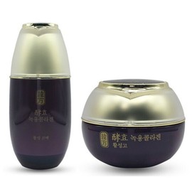 Sooryehan Hyo Antler Collagen Activated Extract 50ml + Activated Go 30ml / 수려한 효 녹용콜라겐 활성진액 50ml+활성고 30ml
