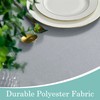XWZO Table Cloth Rectangular Solid Table Cover Water Resistant Table