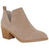 TRENDSUP Collection Women Booties (Khaki, us_footwear_size_system, adult, women, numeric, medium,