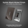 BG Electrical Single Wall Switch with LED Power Indicator, Double