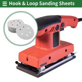 X AUTOHAUX Sandpaper Hook & Loop Sanding Sheets 150x150mm White 600 Grit Round Efficient Grinding and Polishing Automobile Manufacturing and Repair Woodworking