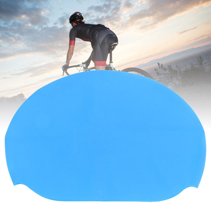 Waterproof Bike Helmet Cover Elastic Silica Gel Cycling Bicycle Helmet
