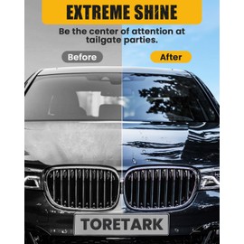 Carceracot Ceramic Coating for Cars (16 oz.), Unmatched Shine Nano Car Wax Coating Spray, No Pungent Smell, Quick Detailer Spray Wax, LONG LASTING Shiny Car Stuff with Microfiber Towel, Easy to Apply