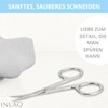 INLAQ Professional Nail Scissors - Precise Nail and Nail Cutter