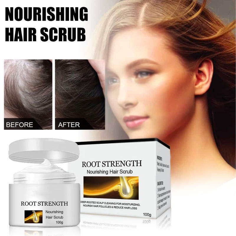 3PCS 100g Scalp Cleansing Scrub Strengthening Densifying Hair Volumizing Refreshing
