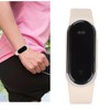 Ultrasonic Mosquito Repellent Watch Silica Gel Rechargeable LED Digital Step