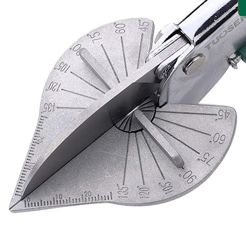 Angle Scissors Adjustable 45 to 135 Degree Safety Lock Trim