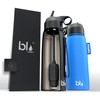 BLU ALL-IN-ONE | Vacuum Insulated Stainless Steel Water Bottle Flask