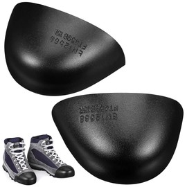 Toe Covers for Shoes - Safety Toe Caps Universal Fit Durable Black Inserts for Men and Women Ideal for Workplace Protection