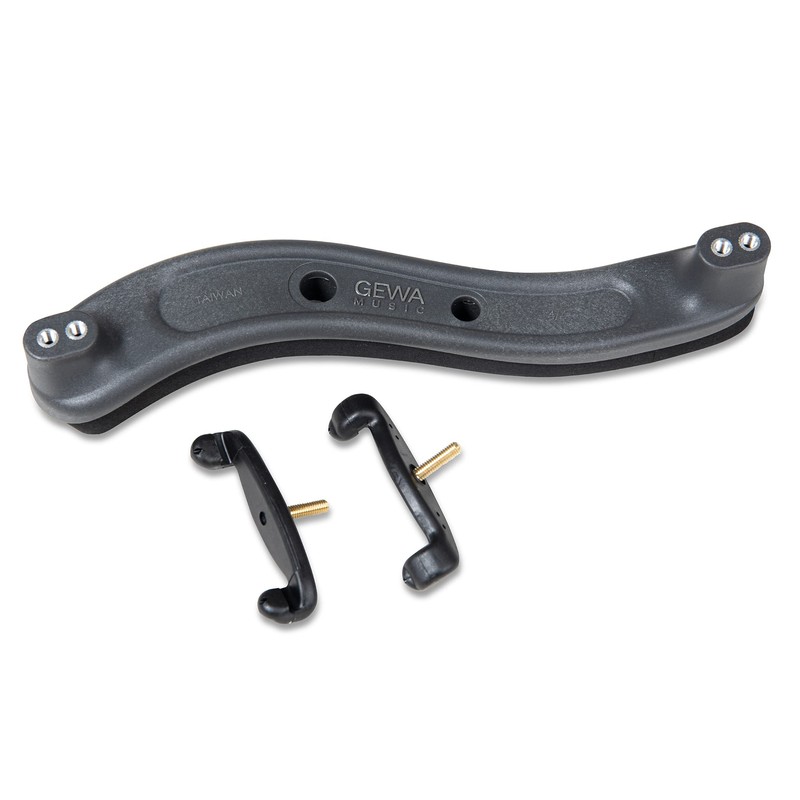 GEWA Student Shoulder Rest for Violin 4/4, Infinitely Height Adjustable,