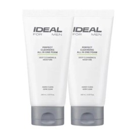Ideal for Men Perfect Cleansing All-in-One Foam 150ml x 2 basic / 아이디얼포맨 퍼펙트 클렌징 올인원 폼 150ml x 2개 기본