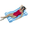Blue Wave Blue Island Water Hammock Pool Float, Aqua/White