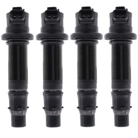 MOTOKU Pack of 4 Ignition Coil for Yamaha YZF R6, FZ1 YZF R1 Vmax 1700