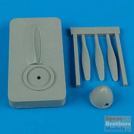 Quickboost QBT72166 1:72 Quickboost Spitfire Mk I Dehavilland Propeller with Tool (TAM