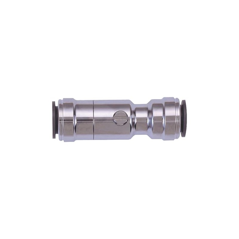 JOHN GUEST - 15MM BRASS CHROME PLATED SERVICE VALVE -