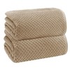COTTON CRAFT Waffle Bath Sheets - Set of 2 Luxury