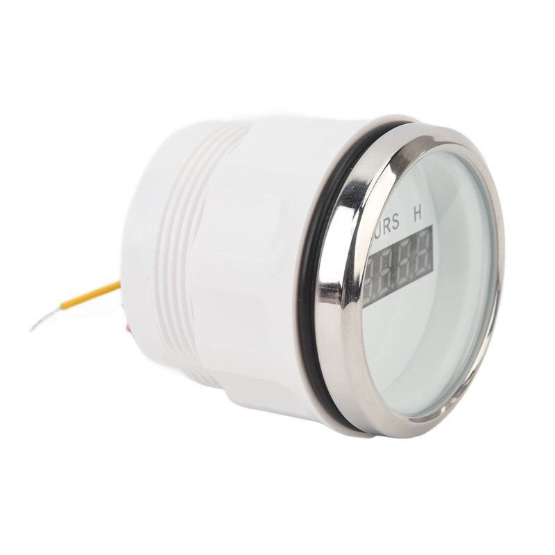 DC 9‑32V 52MM Boat Round Digital Hour Meter High Precise