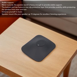 Desktop Speaker Stand for KEF LSX II HiFi Speaker, Heavy Duty Metal Speaker Mount Holder Bracket for KEF LSX II HiFi Speaker, Non Slip & Vibration Reduction (Yoidesu3rpocbn9s1-11)