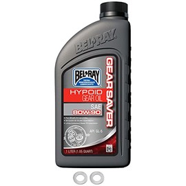 Tusk Drivetrain Oil Change Kit for Bel-Ray Oil for Honda Rincon 680 4x4 2006-2023