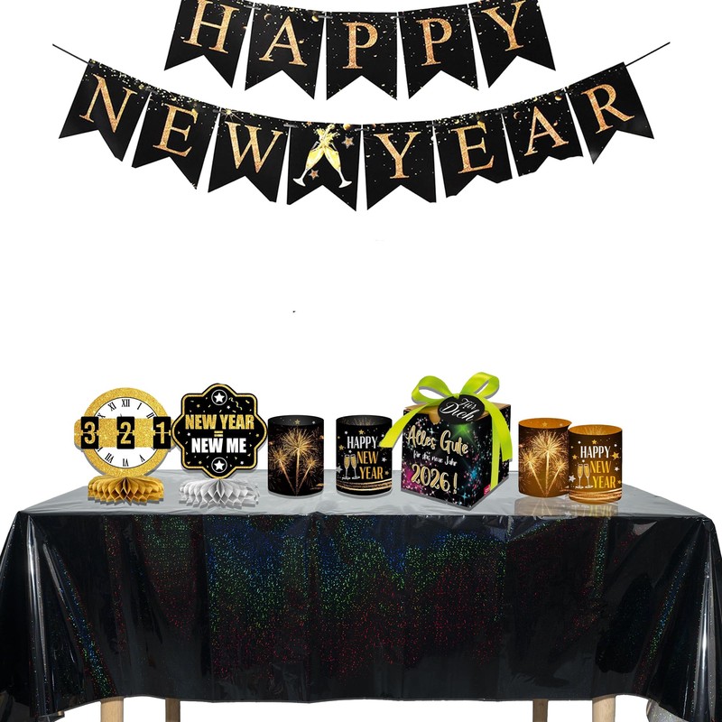 Tablecloth Black 2prs