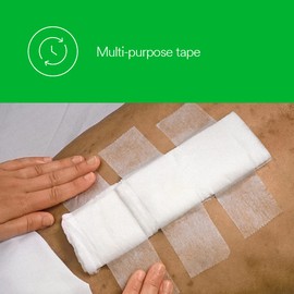 3M™ Micropore™ Surgical Tape 1530-1, 1 IN x 10 YD (2,5cm x 9,1m), 12 Rolls/Carton | Micropore
