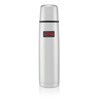 Thermos Light and Compact Stainless Steel Flask (One Size) (Silver)