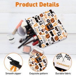Racing Fans Cosmetic Bag, Formula 1 Makeup Bag, Racing Lover Gifts for Women Zipper Pouch Bag Racing Merchandise F1 Racing Aesthetic Cosmetic Bag - Ok What Damage Do You Have Talent