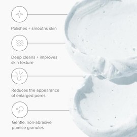 DRMTLGY Microdermabrasion Facial Scrub and Face Mask. Non-Abrasive Face Exfoliator Improves Acne Scars, Blackheads, Pore Size, and Skin Texture. 2 oz