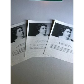 RMS TITANIC HEROINE MARGARET TOBIN BROWN TRIBUTE PIECE