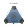 TRUSBEE Conference Speaker and Microphone,360° Omnidirectional USB Speakerphone Microphone, Clear