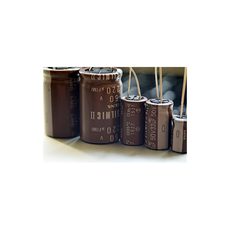 4 Elna SILMILC II Capacitors - 6.3V 33-1000uf Premium Audio