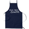 Real Men Wear Aprons Masonic Cooking Kitchen Apron - [Navy]