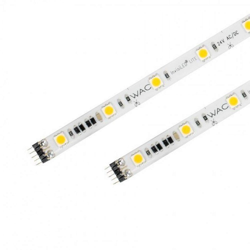 WAC Lighting LED-T24W-1-WT Tape Light, 1 Foot, White