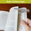 SMUK 3 Pieces Silicone Bookmark, Unique Automatic Bookmarks for Book