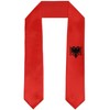 Pan African Flag Graduation Stole Satin Sash Scarf for Study