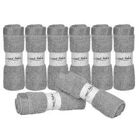 Sweet Child 8-Pack Baby Washcloths -Super Soft Rayon Washcloth, Baby Wash Cloths for Newborn,Infants and Kids, Bath Baby Towels, Body and Face Towel, Face Cloths for Washing Face