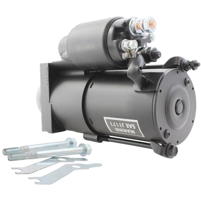 Gladiator Professional Grade Black Coated Starter for Mercruiser 496 Mag