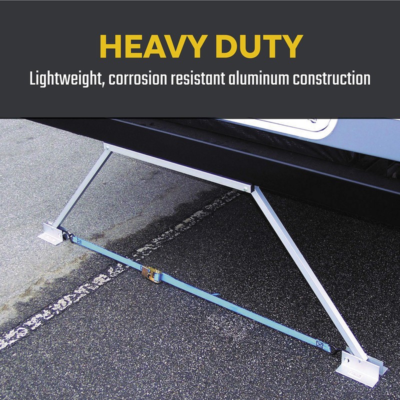 Valterra Universal RV Stabilizer Stop the Sway and Wobble, Adjustable