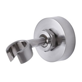 Weirun Bathroom Brass Handheld Shower Head Bracket Hand Sprayer Holder Stepless Adjustable Wall Mount, Brushed Nickel