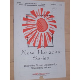 What Color Is the Music? (Two-Part Chorus and Piano (Based on the writings of the Central Dakota Children's Choir))