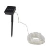 Solar Rope String Lights Waterproof Low Voltage LED Light Beads