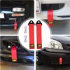 Pack of 2 Car Bumper Tow Loop, High-Strength Nylon Tow
