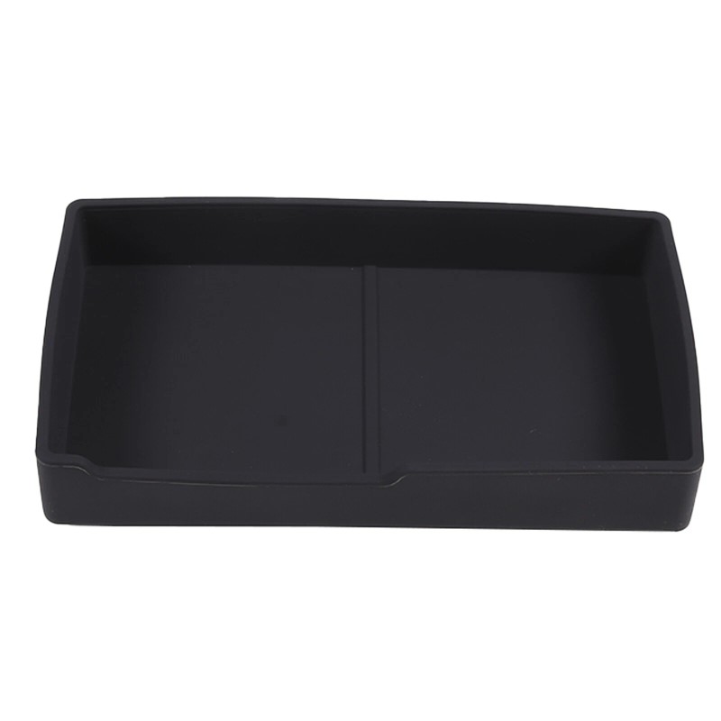 auguisy-motortrim Black Center Console Water Cup Storage Box Tray Fit