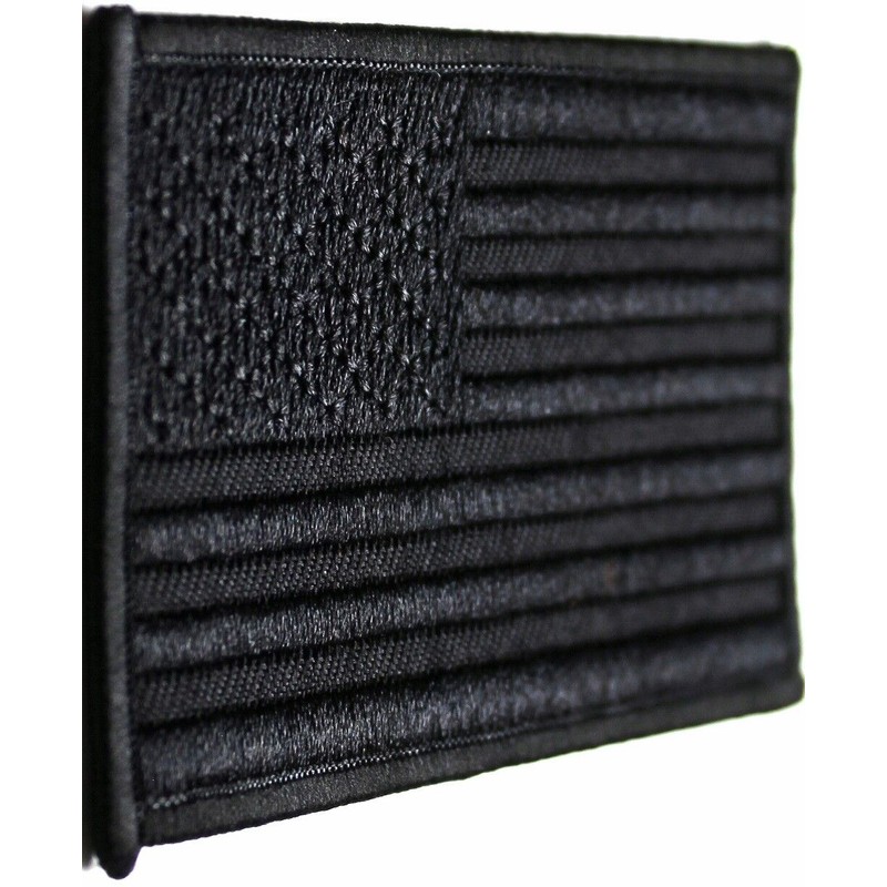 USA AMERICAN FLAG TACTICAL US MORALE MILITARY Covert BLACK OPS