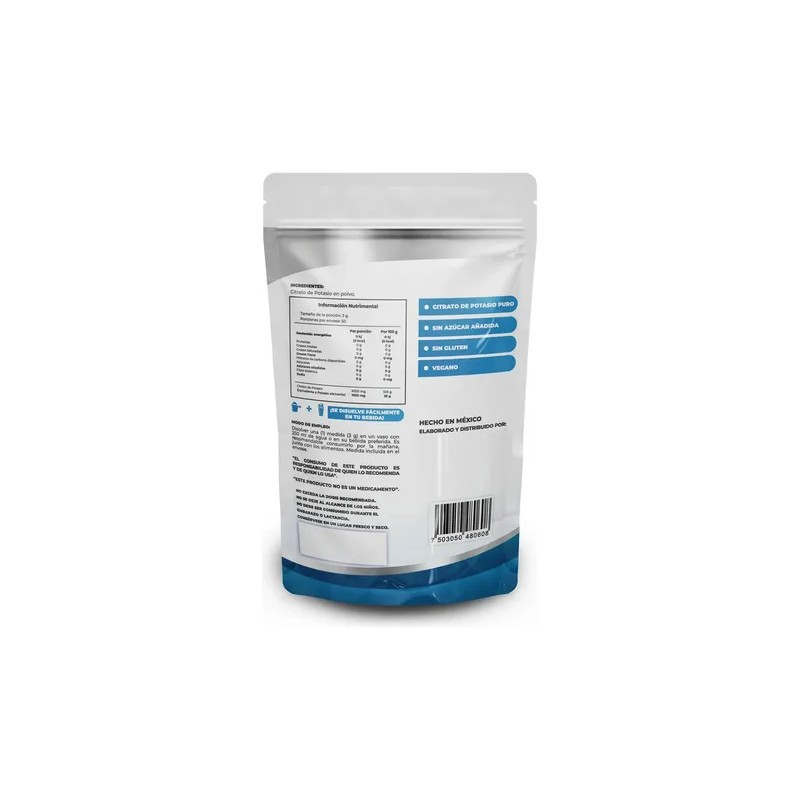 Citrato Magnesio 150g Potasio Naima Sabor