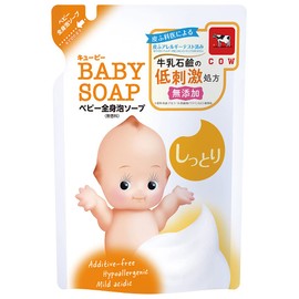 Kewpie Moist Full Body Baby Soap, Foam Type, Refill, 11.8 fl oz (350 ml)