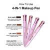 Finzatik 4 in 1 Touch Up Makeup Pen With- Eye