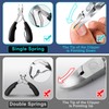 DRMODE Professional Toenail Clippers Set Super Sharp Nail Clippers for