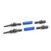 Aswalling 4Pcs Metal Front and Rear Drive Shaft CVD for